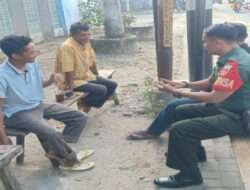 Komsos di Pinggir Jalan dengan Warga Binaan, Sebagai Salah Satu Fungsi Strategis TNI-AD