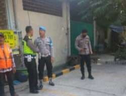 Patroli Kamtibmas di Wilayah Tambaksari