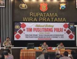 Kapuslitbang Polri Kunjungi Polresta Banyuwangi Wujudkan SDM Berkualitas dan Berdaya Saing