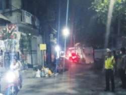 Polsek Tambaksari  Patroli Blue Light di Ploso Sampai Menjelang Dini Hari