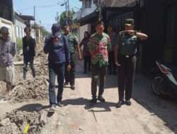 Yakinkan Sesuai Target, Dandim Solo Cek TMMD di Kelurahan Serengan