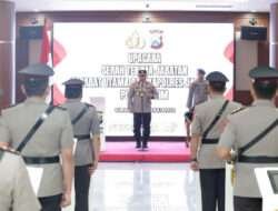 Kapolda Jatim Pimpin Sertijab PJU dan Kapolres Jajaran