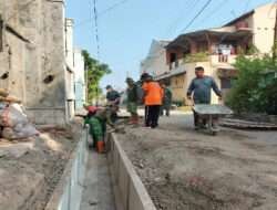 Pembenahan Saluran Air Jadi Target Utama TMMD Kelurahan Serengan