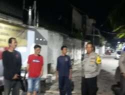 Polsek Tambaksari Patroli Blue Light di Tempat Rawan Hingga Dini Hari