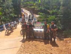 Tim Wasev Dari Pusterad Tinjau Pelaksanaan Kegiatan TMMD Ke-117 Kodim 0801/Pacitan