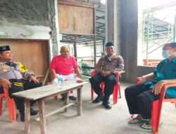 Polsek Tambaksari Koordinasi Kamtibmas di Wilayah Sawentar