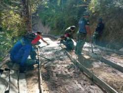 Program TMMD Ke-117 Kodim 0801/Pacitan, Diharapkan Dorong Ekonomi Dan Kesejahteraan Rakyat