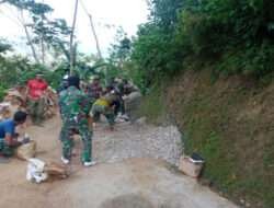 Program TMMD Ke-117 Kodim 0801/Pacitan Memiliki Visi Dan Misi Tumbuhkan Kedekatan TNI Dan Rakyat