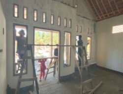 Program TMMD Ke-117 Kodim 0801/Pacitan, Bantu Wujudkan Rumah Sehat Bagi Warga