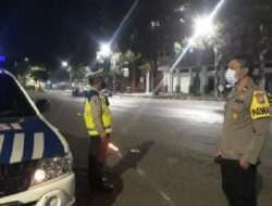 Patroli Blue Light  Taman Mundu di Gelelar dari Malam Hingga Dini Hari