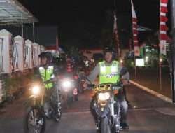 Bersinergi, Dandim dan Kapolres Sukoharjo, Pimpin Langsung Patroli Gabungan Jaga Kondusifitas Wilayah Kabupaten