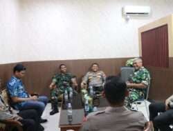 Dandim Ngawi Terima Kunjungan Kapolres Ngawi Yang Baru