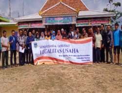 Kegiatan Non Fisik TMMD Ke-117 Kodim 0801/Pacitan, Gelar Sosialisasi Legalitas Usaha