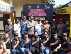 Kapolresta Sidoarjo Resmikan Kampung Bebas Narkoba di Tanggulangin