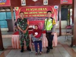 Babinsa Dan Bhabinkamtibmas Sukorejo Dampingi Penyaluran BLT-DD