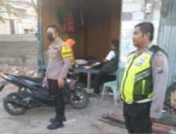 Patroli Rutin Tekan Perjudian dan Himbauan Kamtibmas di Wilayah Tambaksari