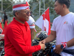 Gelar Kirab Merah Putih, PJ Bupati Puncak Jaya Kibarkan Semangat Persatuan