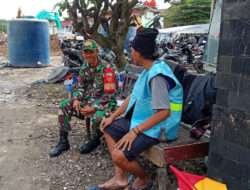 Melalui Komsos, Babinsa Mojo Laksanakan Pembinaan Teritorial di Wilayah Binaan