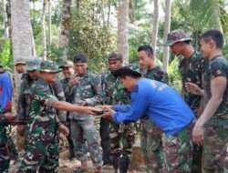 Dandim 0801/Pacitan Apresiasi Dan Bangga Atas Semangat Kerja Keras Satgas TMMD Ke-117