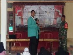 Sambut HUT RI Ke-78, Babinsa Dampingi Tim KKN Gelar Lomba Mewarnai