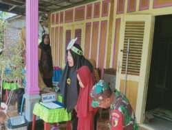 Babinsa Koramil Geneng Sosialisasi Gerakan Orang Tua Asuh dan Kesehatan Anak