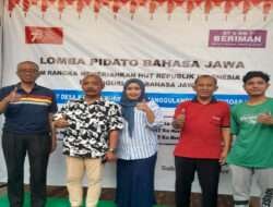 Lomba Pidato Bahasa Jawa di Perum Taman Anggun Sejahtera Sidoarjo