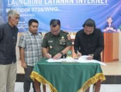 Dukung Kelancaran Jaringan Internet Kodim Wonogiri Gandeng PT Mamura Intermedia