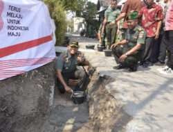 Ditandai Peletakan Batu Pertama,Program KBD Tahap VII Th.2023 di Wilayah Kodim 0735/Surakarta Secara Resmi Dimulai