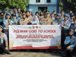Polwan Goes To School AKBP Herlina Ajak Pelajar Bijak Bermedsos