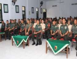 Kodim 0806/Trenggalek Ikuti Sosialisasi TWP AD Secara Virtual