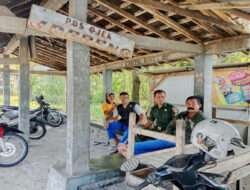 Pererat Silaturahmi Dan Kebersamaan Babinsa Ajak Komsos Ojek Ketoyan