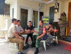 Pegawai Batik Soga Manjadi Sasaran Komsos Babinsa Kauman Bersama Linmas, Ini Alasannya