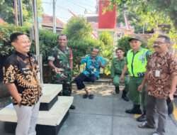 Tingkatkan Soliditas, Babinsa Kelurahan Jagalan Intensifkan Komsos Dengan Perangkat Kelurahan