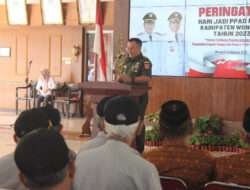Hadiri Peringatan PPAD Ke-20, Ini Harapan Dandim Wonogiri