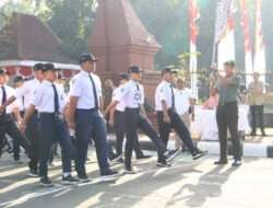 Menyulut Semangat Juang: Dandim 0806/Trenggalek Dorong Prestasi Para Peserta Lomba Gerak Jalan