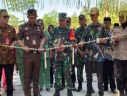 Pesan Letkol Inf Deny Saat Tinjau Lokasi Setelah Upacara Penutupan TMMD