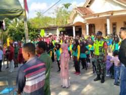 Menghidupkan Makna Kemerdekaan dengan Aksi Jalan Santai dan Senam Bersama Babinsa Mlinjon