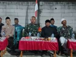 Menyambut HUT RI ke 78, Babinsa 0805/04 Padas Hadiri Undangan Pengajian Umum di Wilayahnya