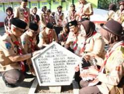 HUT ke 62 Gerakan Pramuka Tahun 2023, Dandim 0802/Ponorogo Pimpin Ziarah ke TMP Wira Patria Paranti