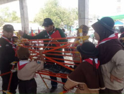 Tim Pioneering SDN Tunggul Juara Tiga Paciran Scout Challenge ’23 Golongan Penggalang