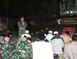 Peringati HUT ke 78 Kemerdekaaan RI tahun 2023, Kodim 0802/Ponorogo Ikuti Acara Ziarah dan Tahlil di TMP Wira Patria Paranti