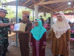 Peringati HUT RI Ke-78 Kodam IV/Diponegoro Melalui Kodim 0728/Wonogiri Gelar Penghijauan dan Bagikan Sembako