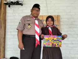 SDN Tunggul Juarai Lomba Menggambar Paciran Scout Challenge 23