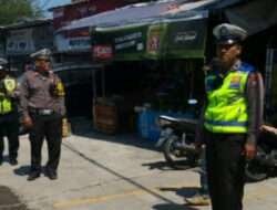 Polisi Memberikan Himbauan ke Warga Mengenai Gangguan Kamtibmas