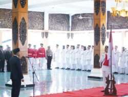 Dandim 0801/Pacitan Hadiri Upacara Pengukuhan Anggota Paskibraka