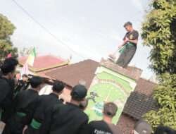 Kapolres Kediri Kota Apresiasi Perguruan Silat Pagar Nusa Tertibkan Tugu Secara Sukarela