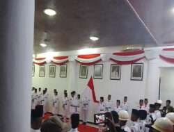 Hadiri Pengukuhan Paskibra Tingkat Kabupaten, Pesan Dandim Ngawi : Tugas adalah Amanah