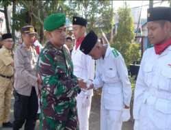 Danramil Sambi Hadiri Pengukuhan Paskibra Tingkat Kecamatan Sambi