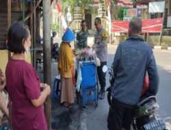 Sinergitas Babinsa dan Bhabinkamtibmas Serengan Motivasi Pelaku UMKM