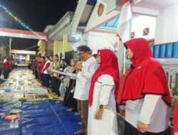 Warga RT 09 Tengger Rejo Mulyo Kandangan Rayakan Malam Tirakatan Kemerdekaan RI ke-78